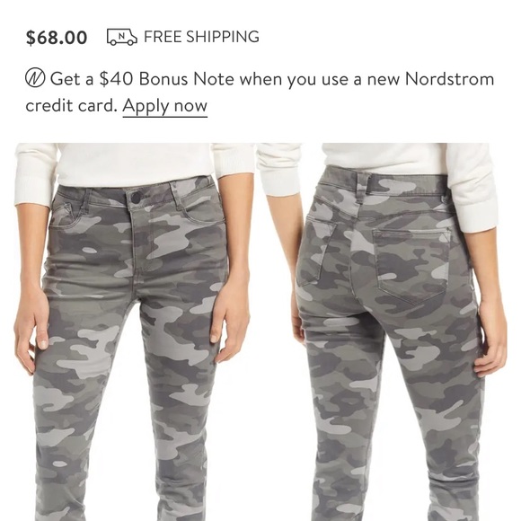 Wit & Wisdom Pants - Wit & Wisdom (from Nordstrom) Camo Skinny Pant